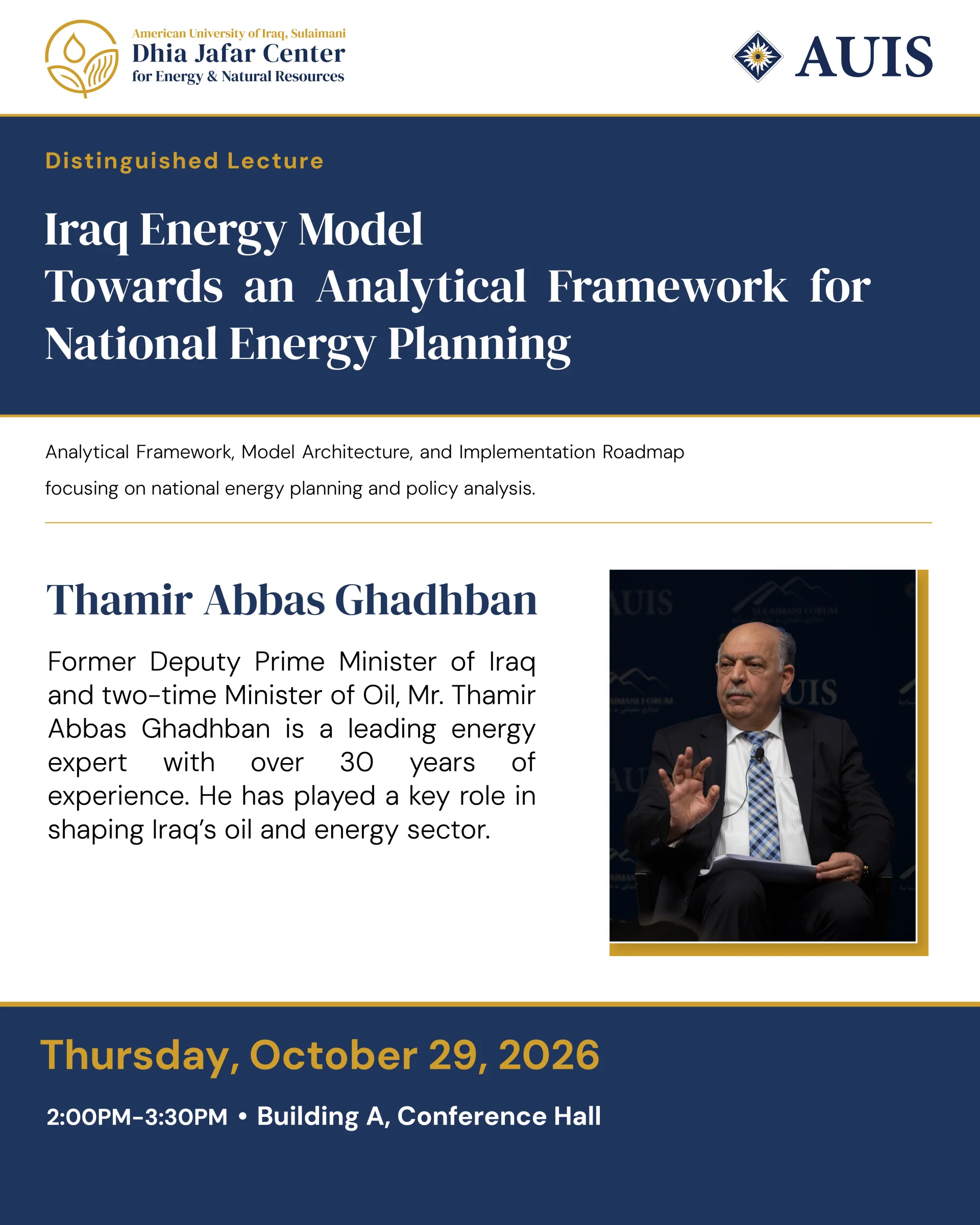 Iraq Energy Model 